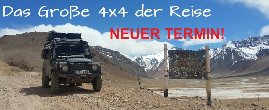 Neuer Termin: Das Große 4x4 der Reise